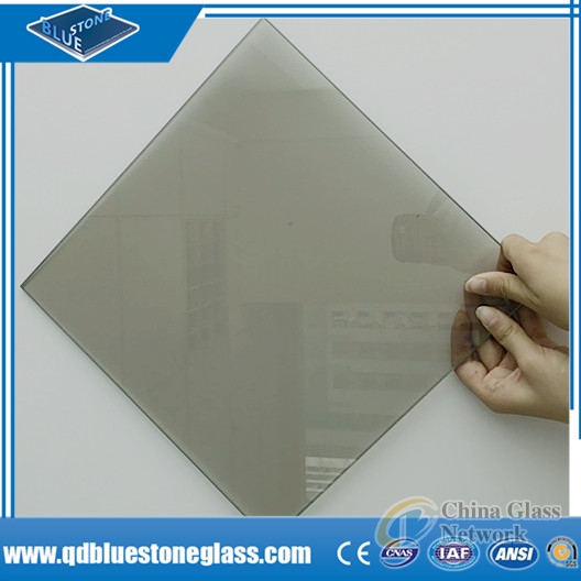 6.38 mm Safety Building & Furniture Laminated glass with Grey PVB film