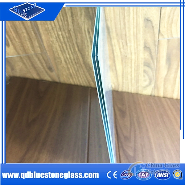 12.38mm Clear or Colored Laminated Glass with En/SGCC/as Certificate