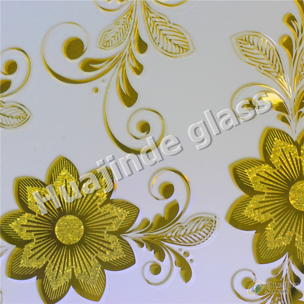 New designs ice acid etched glass, best pricewith CE &ISO from Shahe city factory