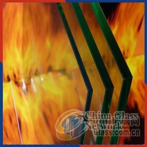 Architectural fire resistance glass