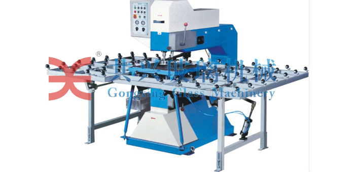 Glass Drilling (Nesting) Machine Model BZ0213AL (Gas-liquid damping system)