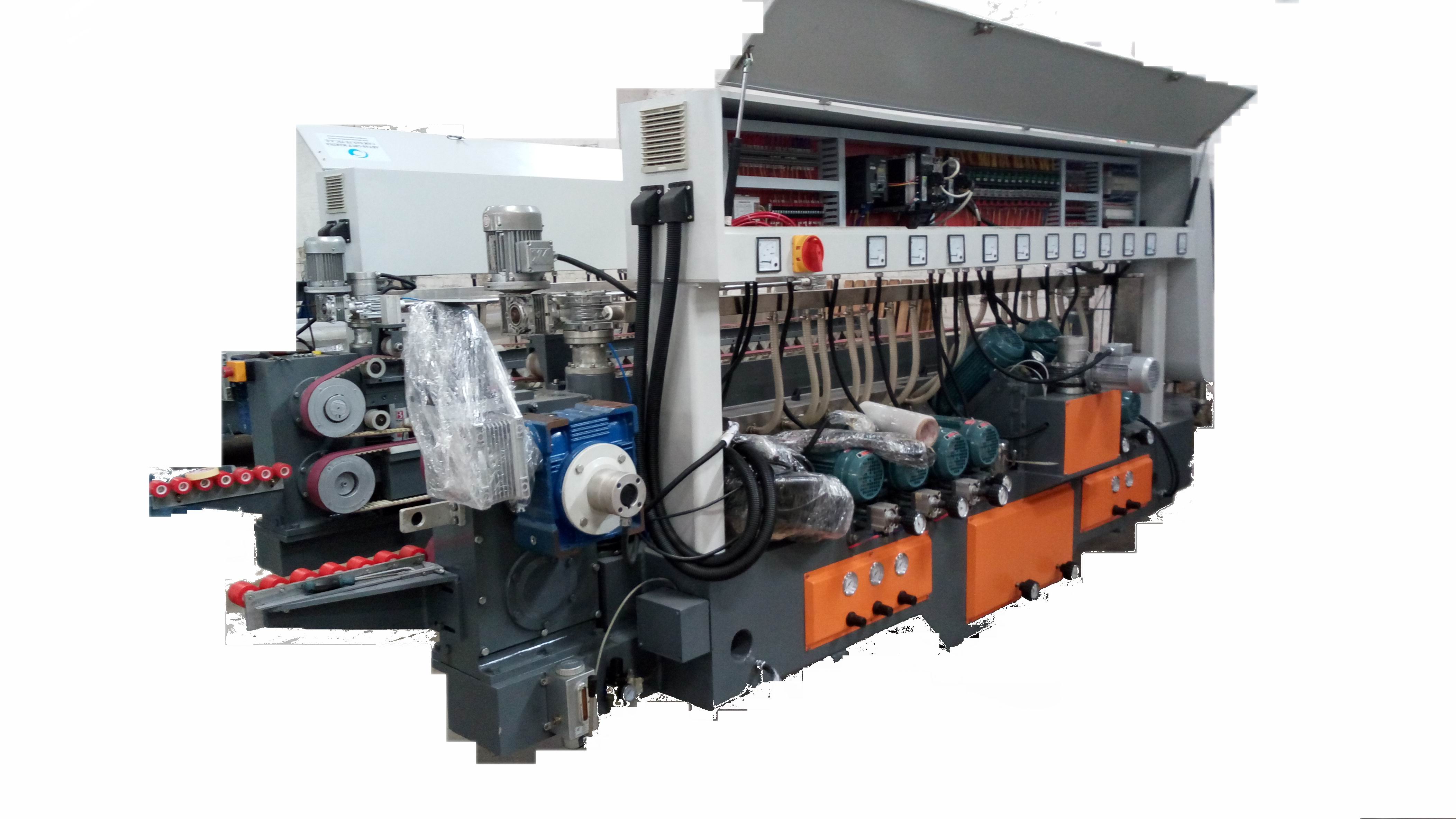 glass double edging machine