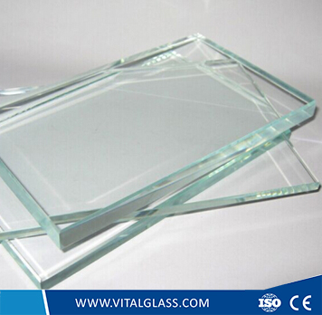 Glossy Ultra Clear Float Glass with CE Certificate