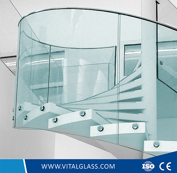 Solid Tempered Glass StairCase