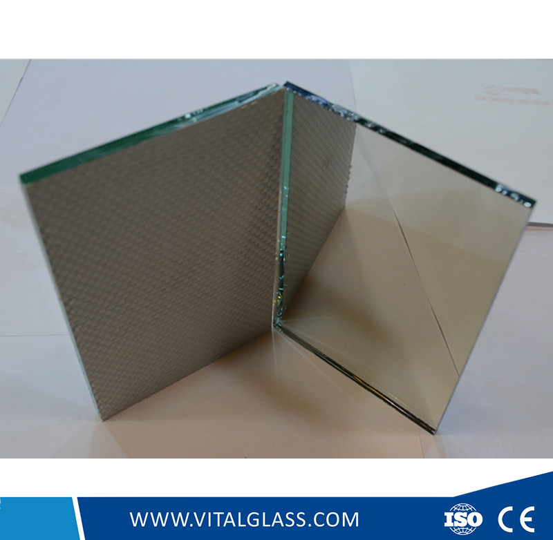 Cat II PVC Woven Fabric Film Backed Safety Mirror