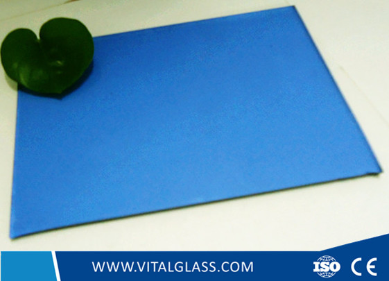 dark blue float glass