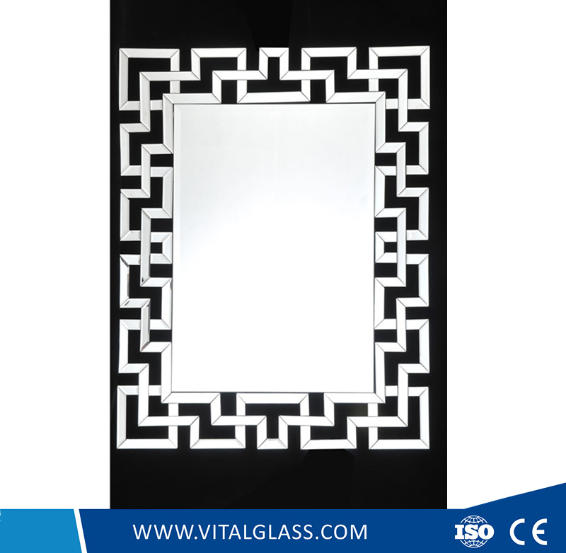 Puzzle Silver Decorative Spell Mirror