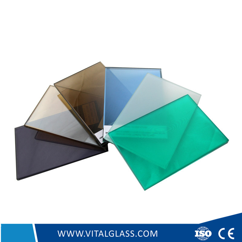 6.38mm Colored Laminated glass