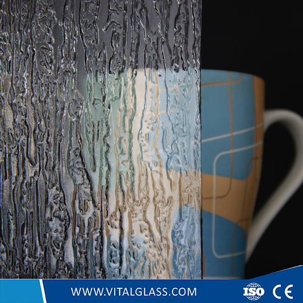 Water Fall Patterned Glass (W-F) with CE&ISO9001