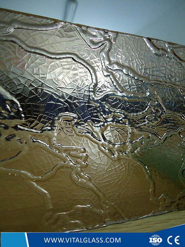 Dleta Frosted Pattern Glass