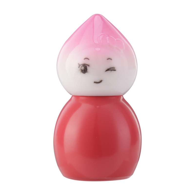 Supply Red Glass Nail Polish Bottle