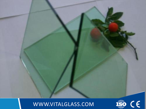 Light Green Tinted Glass with CE&ISO9001