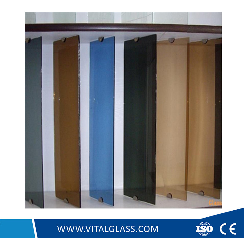 Grey/Green/Clear/Blue Sandwich Glass for Windows Glass