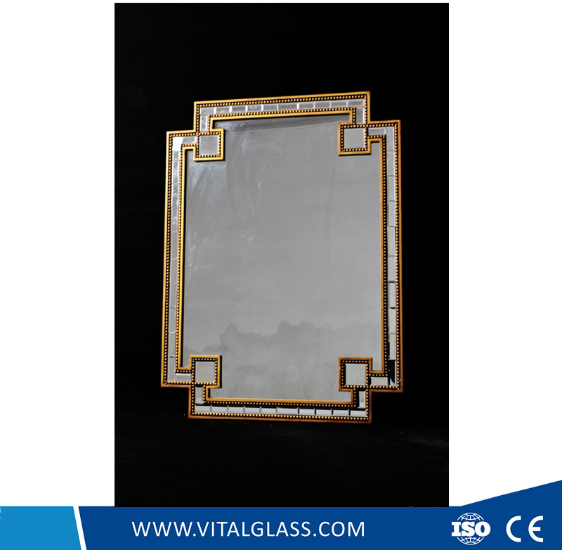 Double-Edge Golden Decorative Spell Mirror