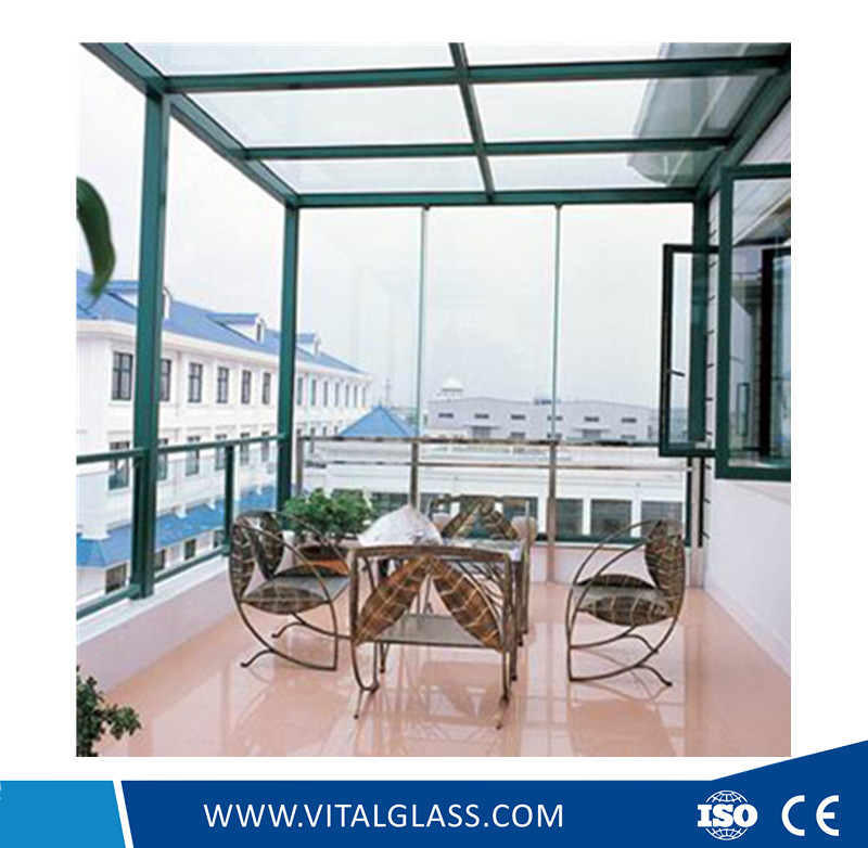 10mm Tempered/Toughened Glass with Csi for Office/Building Glass