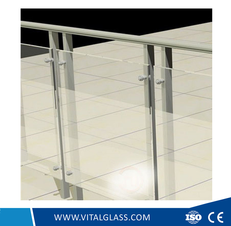 Clear Tempered Glass for Windows/Glass Door/Fence with Decoration Glass