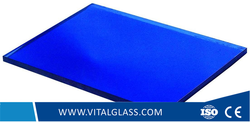 dark blue float glass