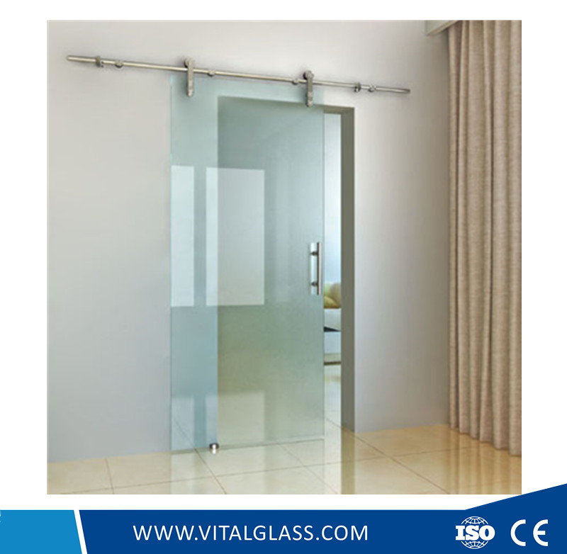 5mm/6mm/8mm Clear Tempered/Toughened Glass for Door Panel with Csi