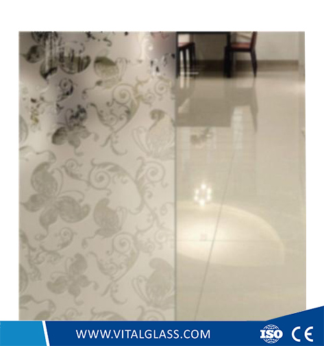 3D Ultra White Paint Coated Art Glass (HY-20/21)