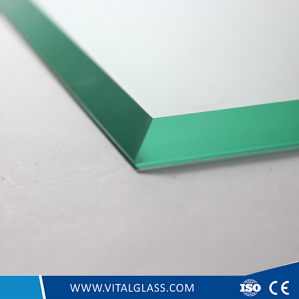 15/19mm Thick Tempered Building Glass with Polished Edge