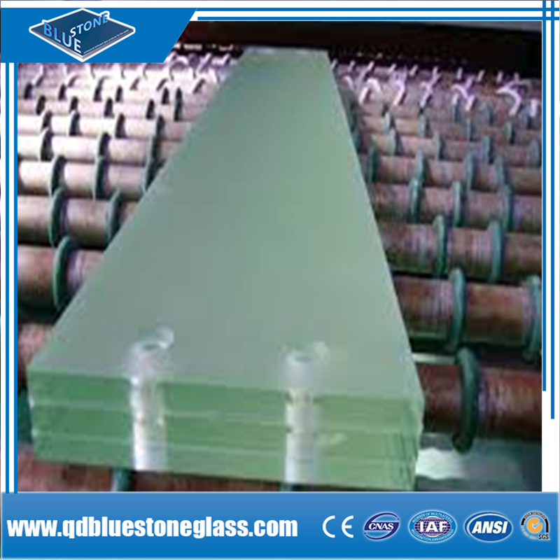 6mm 8mm 10mm thick decorative laminated figured safety glass