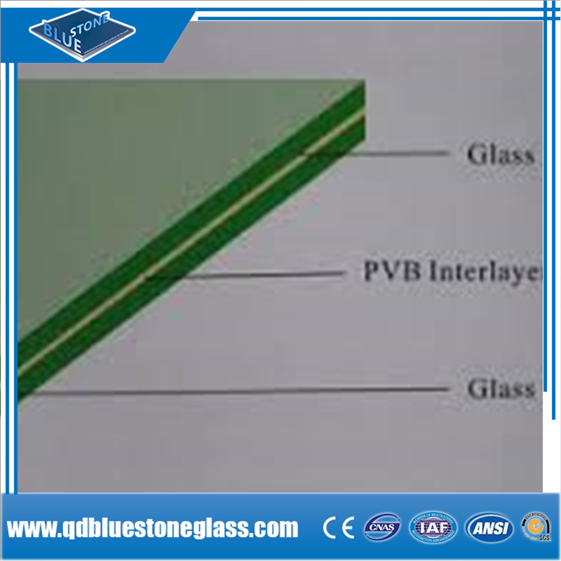 6mm 8mm 10mm thick decorative laminated figured safety glass