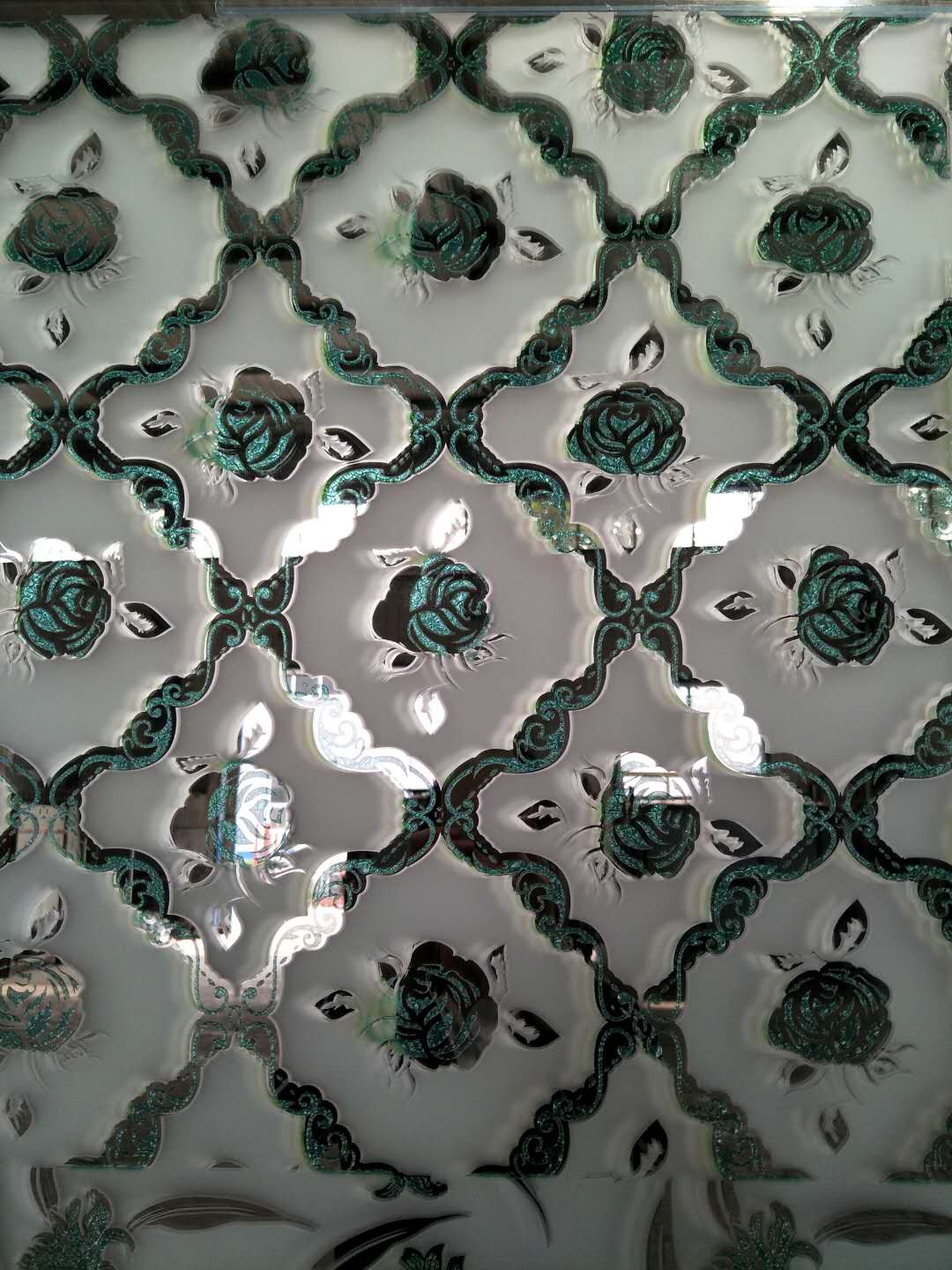 art processed glass 1830*2440 mm with China supplier