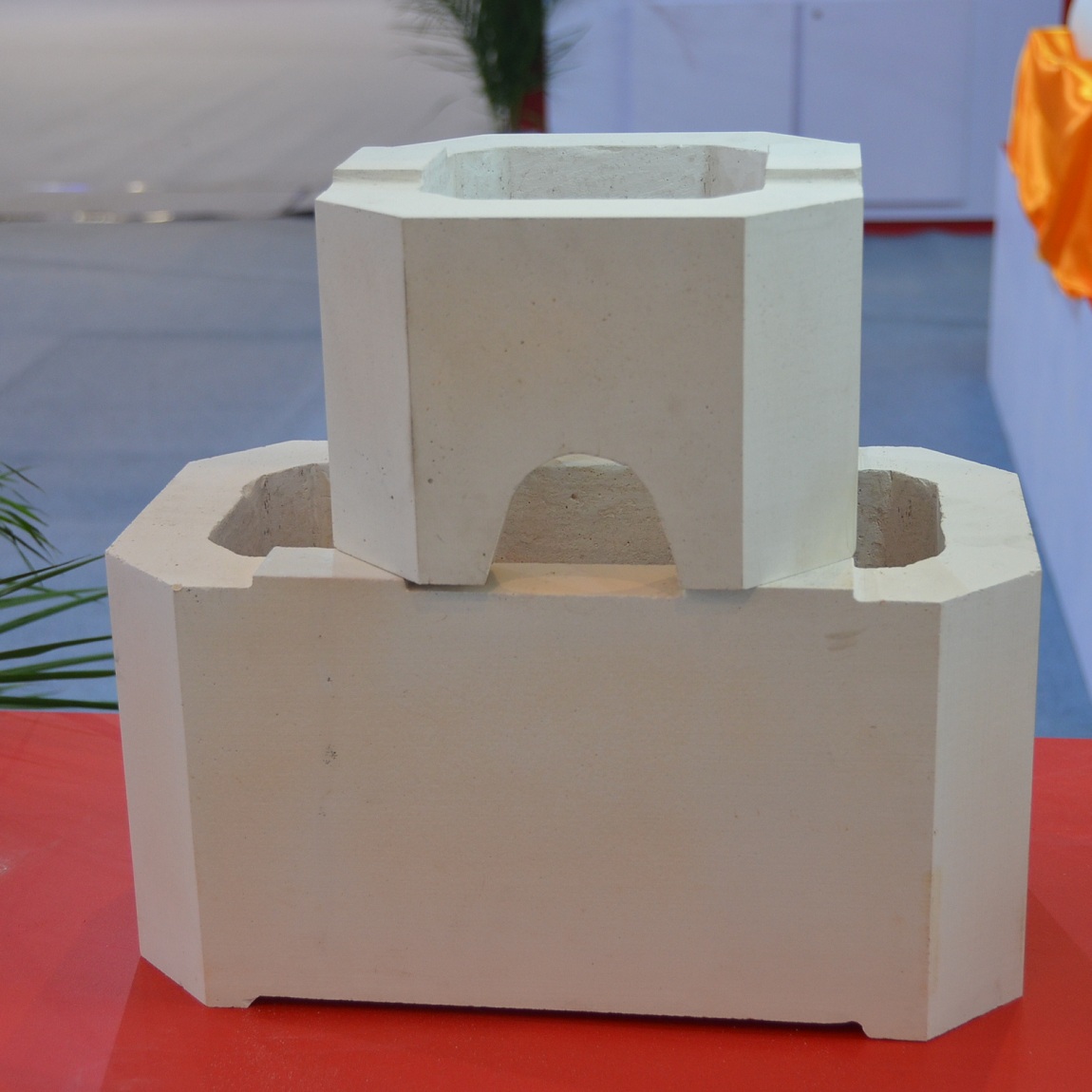 Fused Cast Alpha-beta Alumina Block for glass  furnace