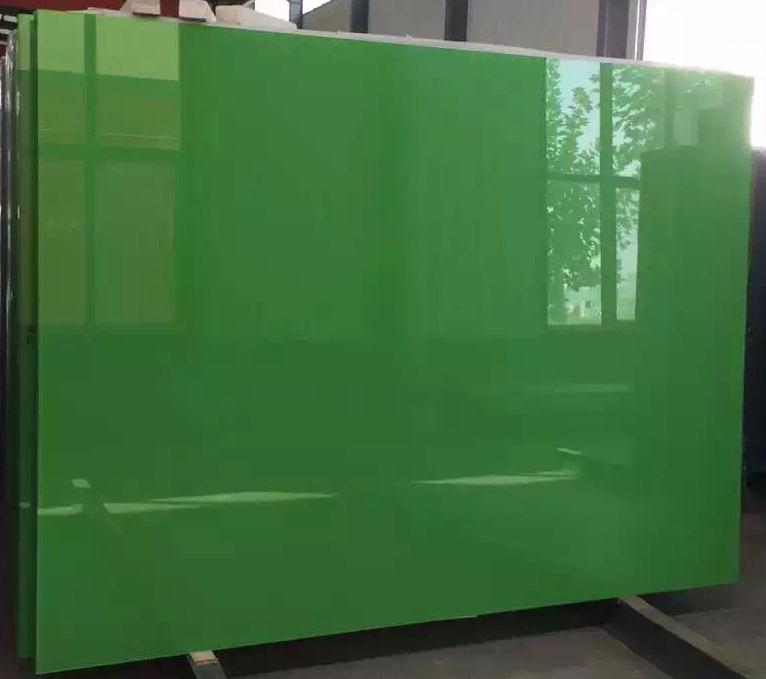 color apple green glass