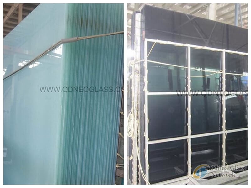 4.38-25.52mm Tint Laminated Glass-Opal/White Translucent, Grey,Bronze,Dark Blue,Light Blue