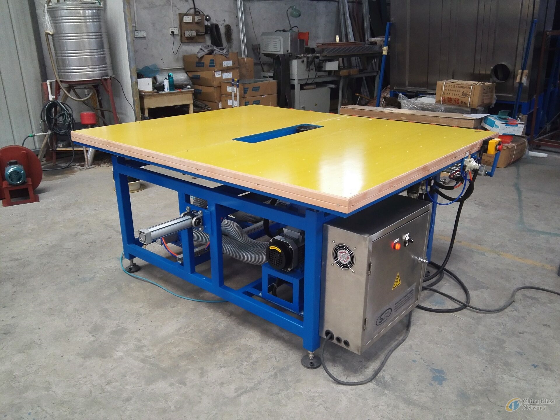 Warm Edge Spacer Air Float Application Table with Tilting&Vacuum Suckers,Warm Edge Spacer Air Float Table,Warm Edge Spacer Application Table