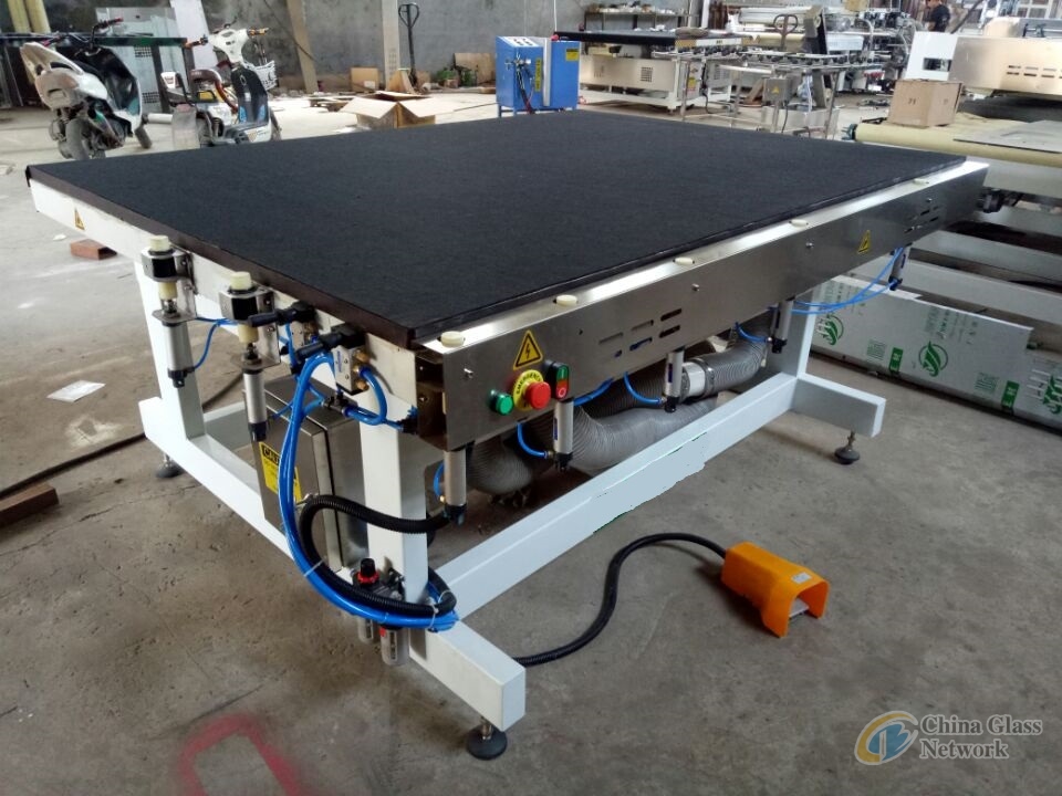 Air Float Table With Tilting For Warm Edge Spacer,Double Glazing Equipment,Insulating Glass Machine