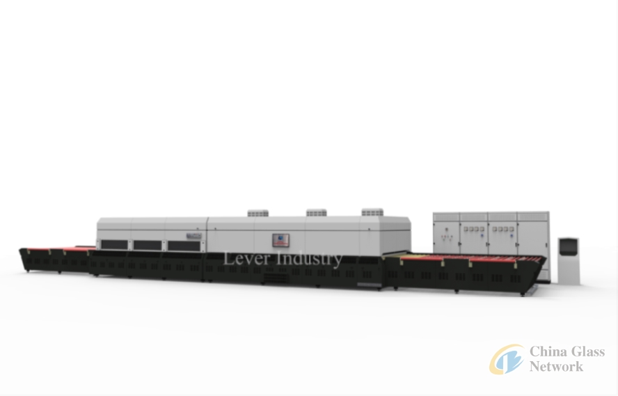Flat Glass Tempering Furnace with top fans convection for low-e glass