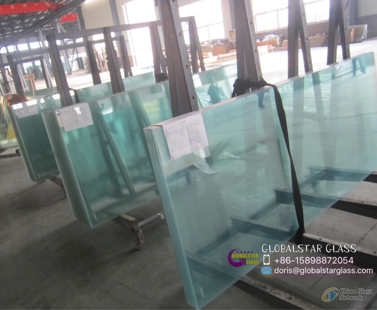 5mm-12mm  Clear Toughened Glass 