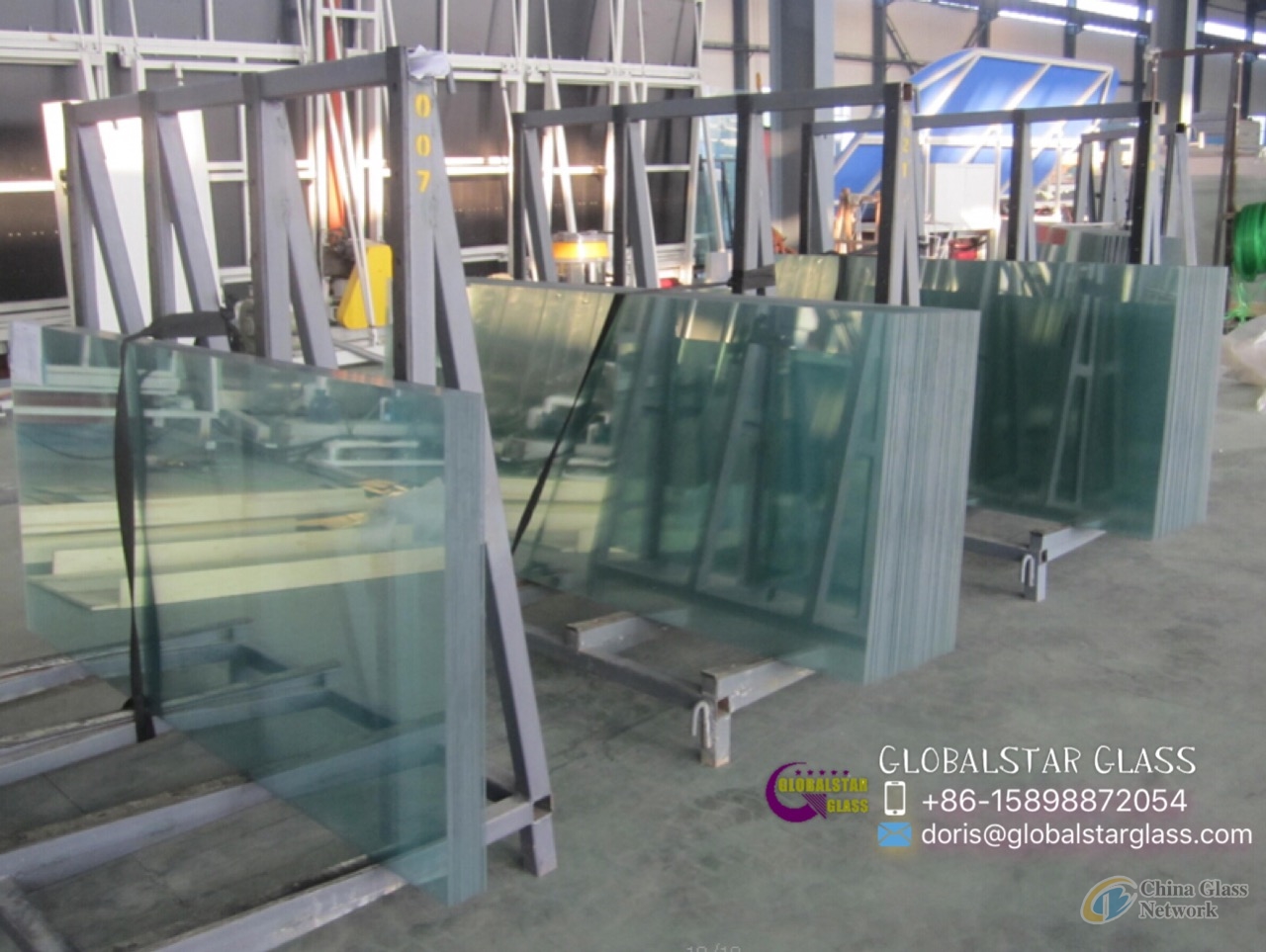 5mm-12mm  Clear Toughened Glass 