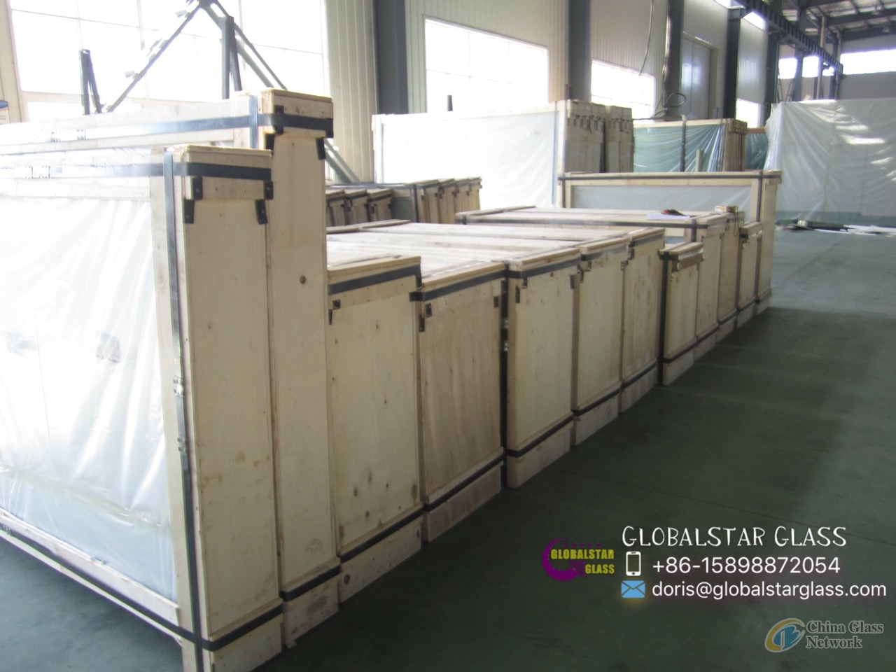 5mm-12mm  Clear Toughened Glass 