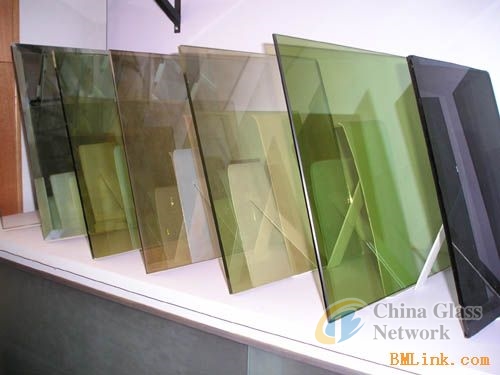 3-8mm F-green reflective glass for door and window