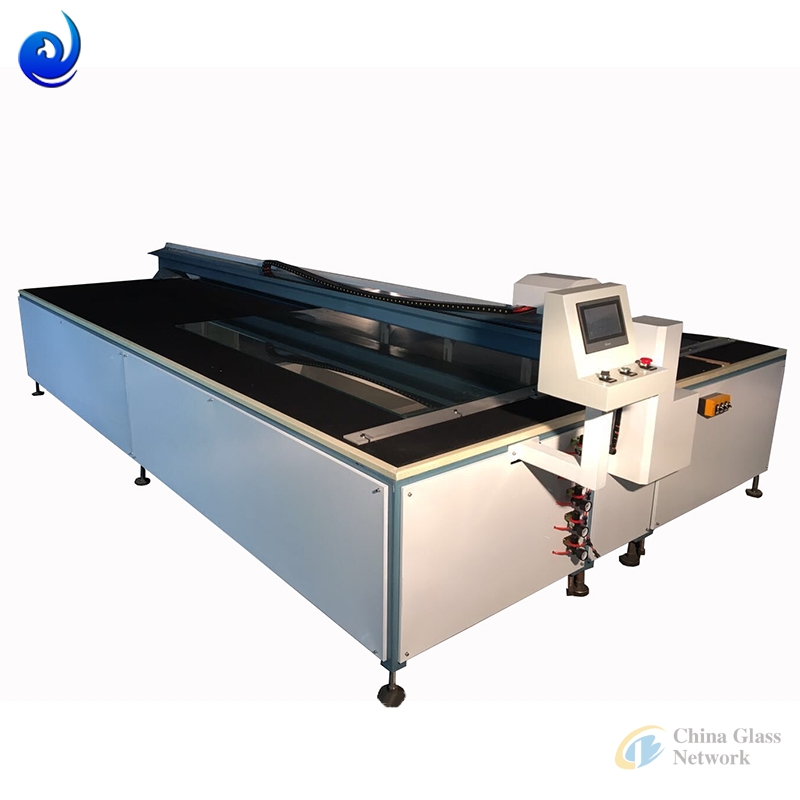 Laminated glass cutting machine