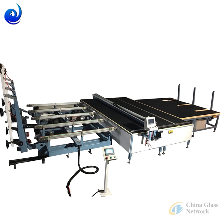 Laminated glass cutting machine