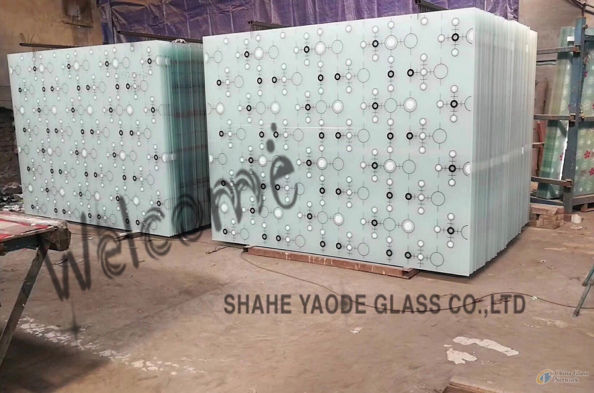 Silk Printing Glass