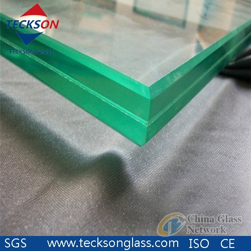 6.38mm clear or colored PVB laminated glass with AS/NZS2208 Certificate