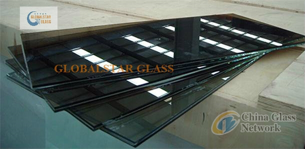 8.38mm Black Laminated glass