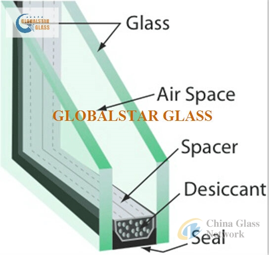 Insulated glass for window and door