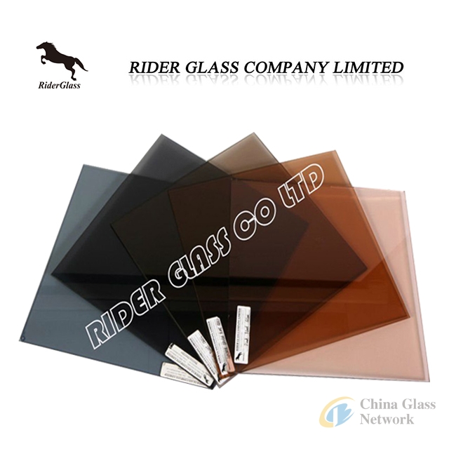 2-19mm Dark Grey Safety Colored Glass