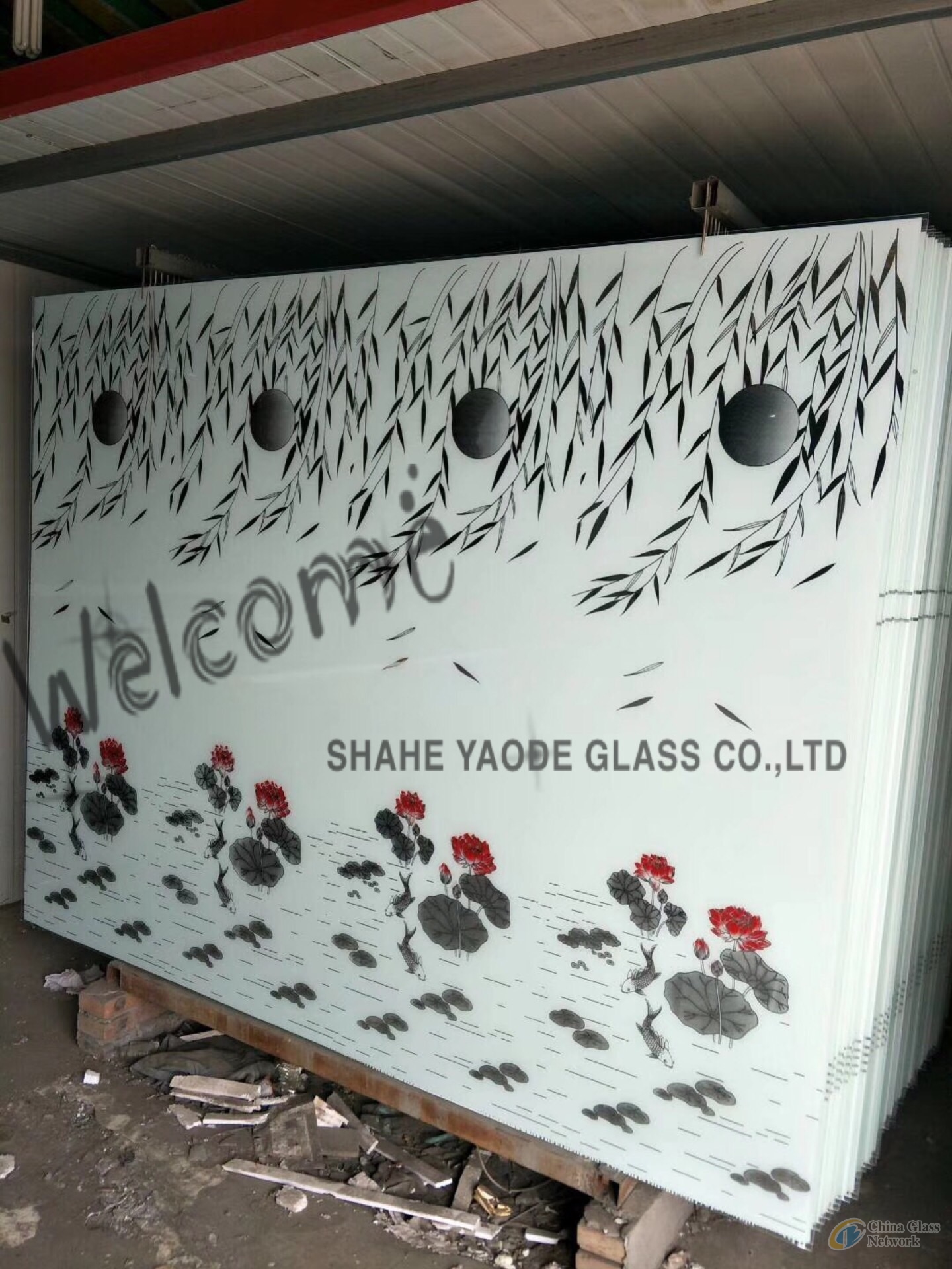 Silk Printing Glass