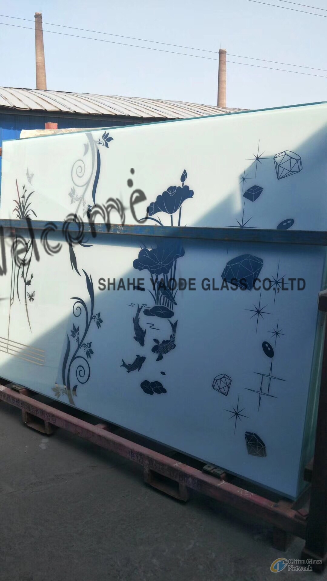 Silk Printing Glass