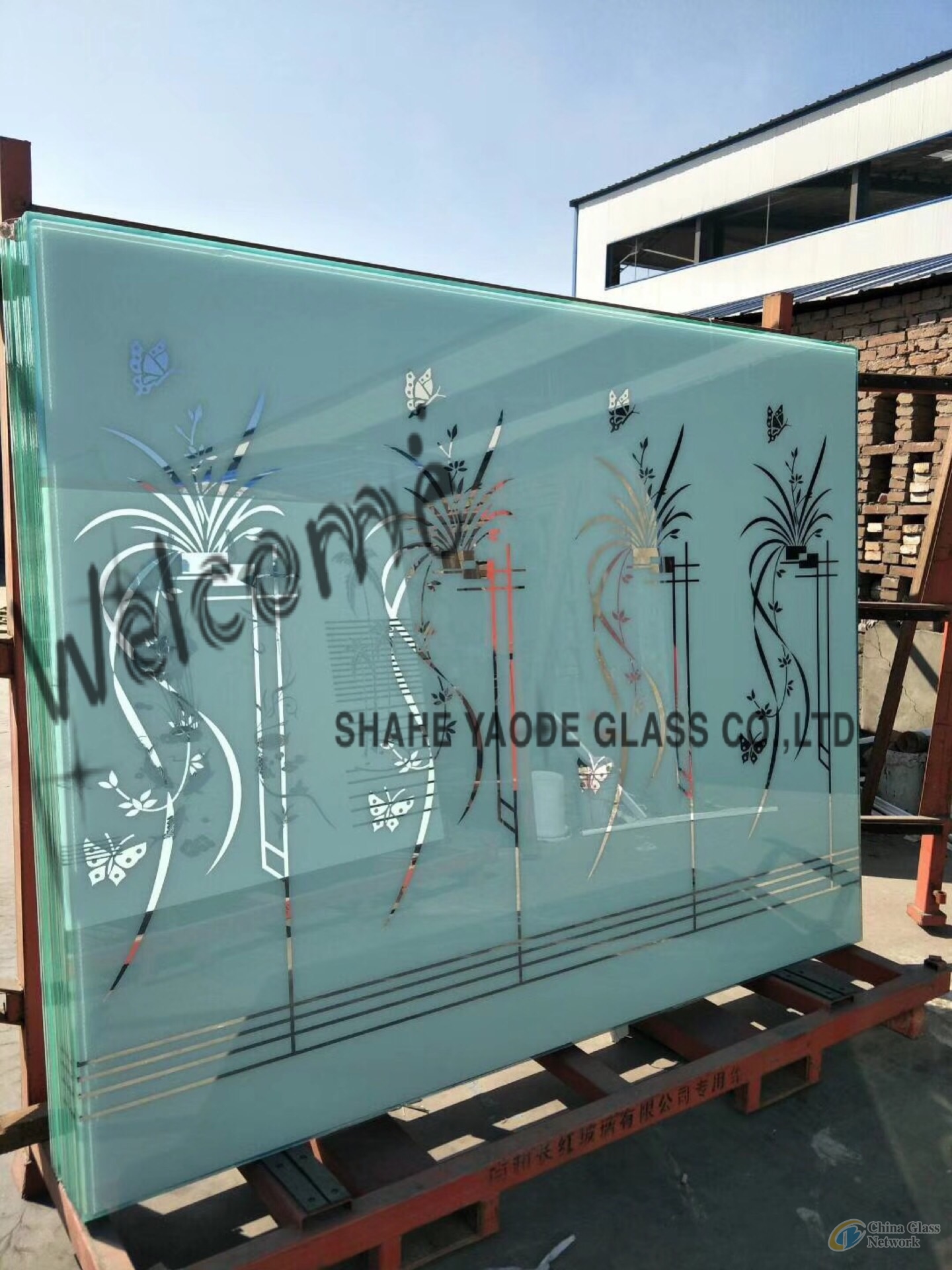 Silk Printing Glass