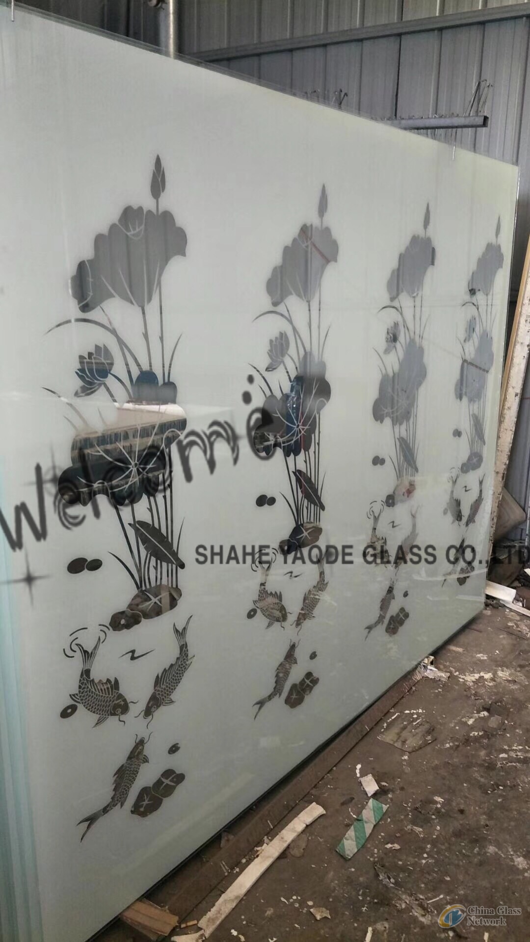 Silk Printing Glass