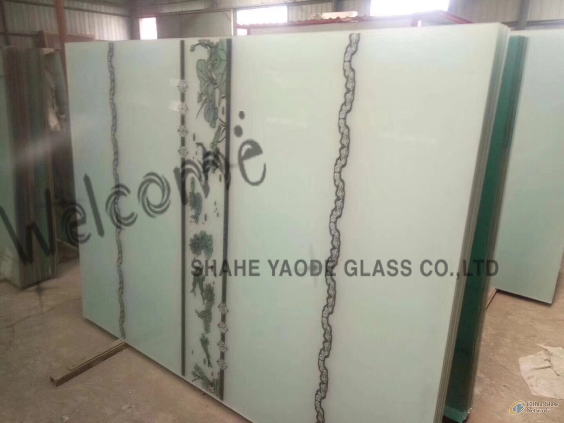 Silk Printing Glass