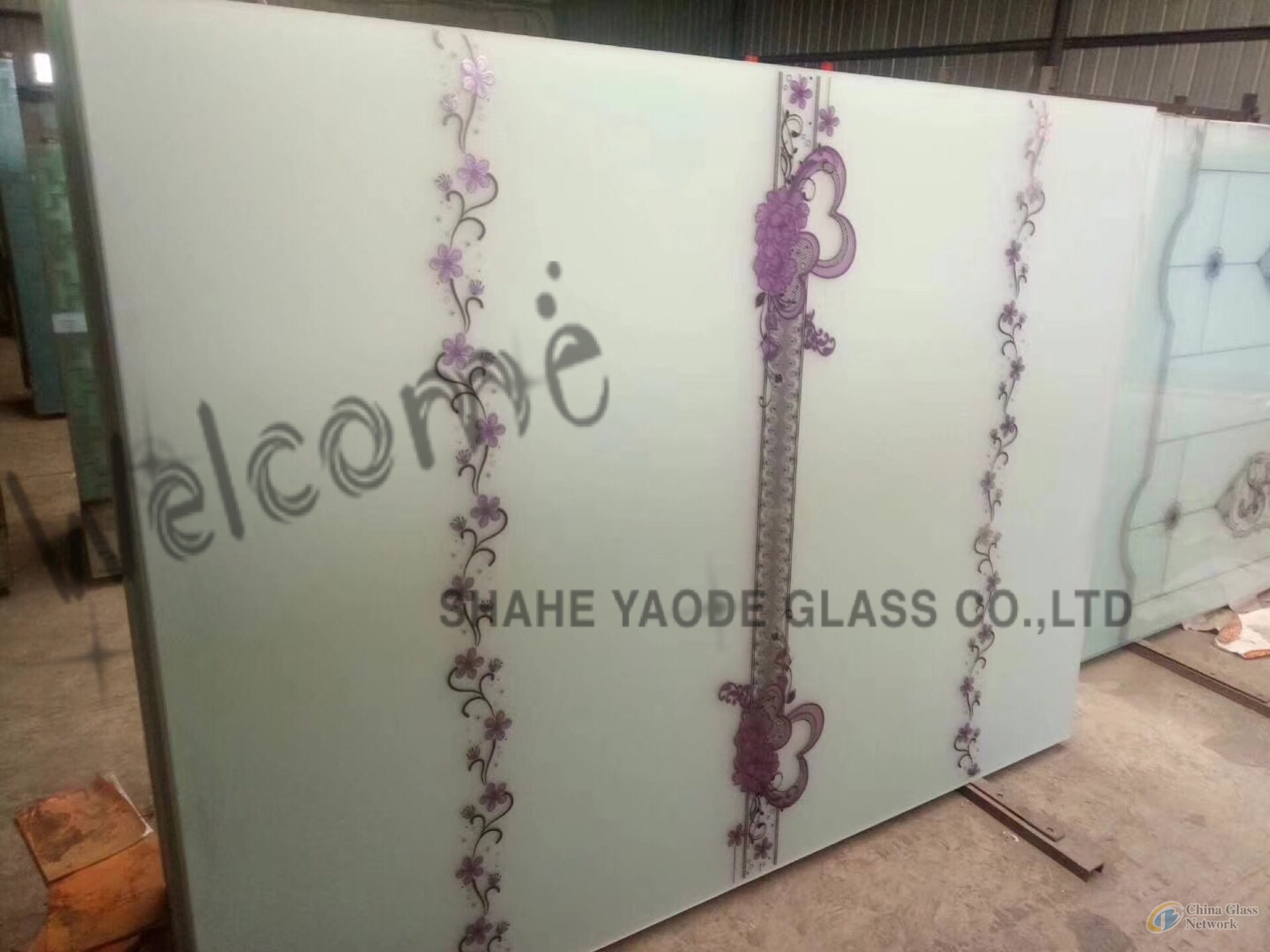 Silk Printing Glass